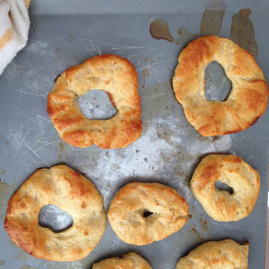 oh look! bagels. kind of.
