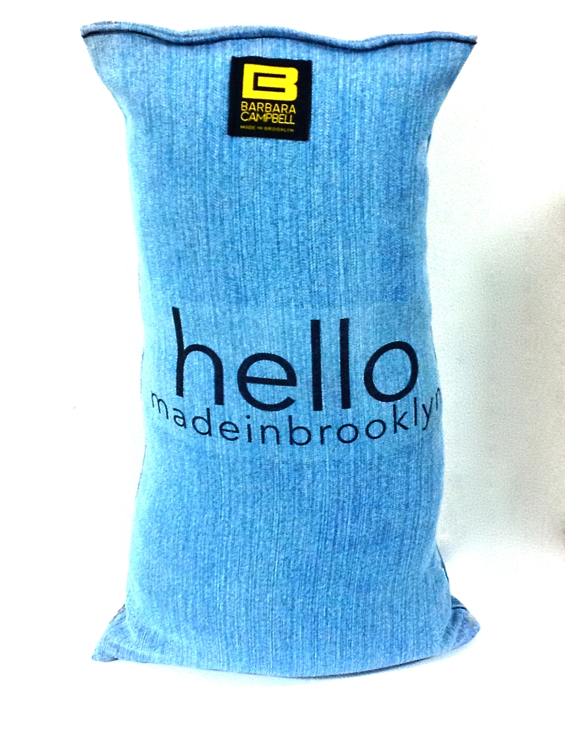 Barbara Campbell Accessories LLC ™ : Manufactures © hellomadeinbrooklyn ™ Products hello made in brooklyn ™ Pillow: handbags fashion jewelry hair accessories: handmade denim pillow products