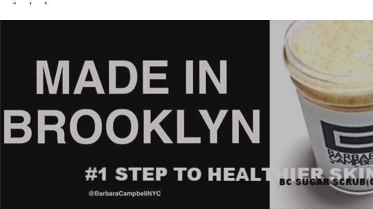 (C)+2016+Barbara+Campbell+NYC+Products+Barbara+Campbell+Accessories+LLC+BC+Products+Sugar+Scrub+Brooklyn+Natural+Beauty+Made+In+Brooklyn+Distributors+Creator+Founder+Designer+Number+1+Step+To+healthier+Skin+Exfoliate+Custom+Blend+Eucalyptus+and+Sage.jpg