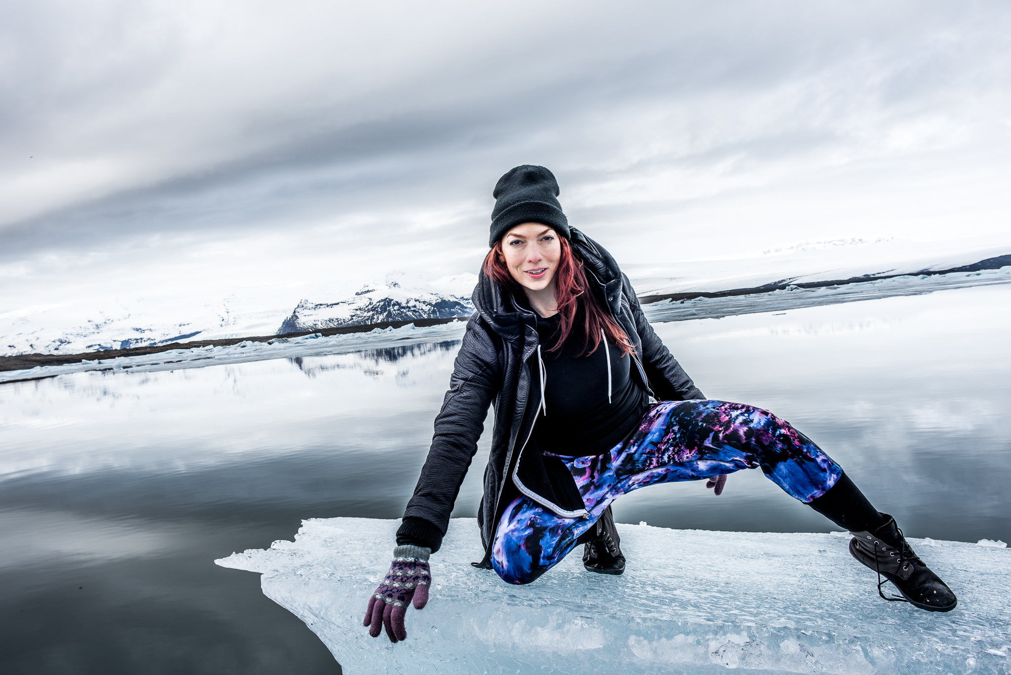 I saw the signs that said DANGER DO NOT CLIMB ON THE ICE after. whoopsie. Being a safe tourist is often lame anyway.
