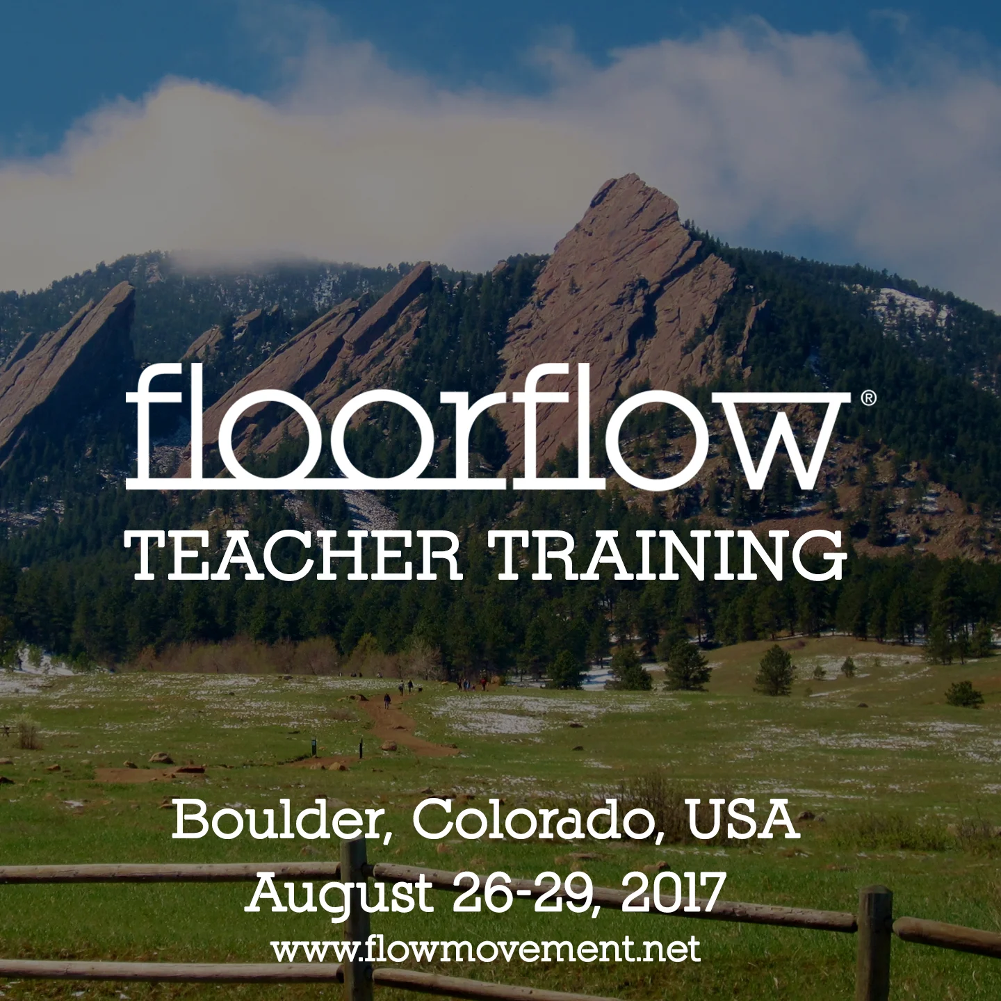 Floor Flow® Level 1 Teacher Training (Boulder, Colorado)
