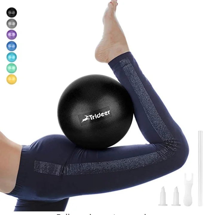 Trideer Pilates Ball, Barre Ball, Mini Exercise Ball