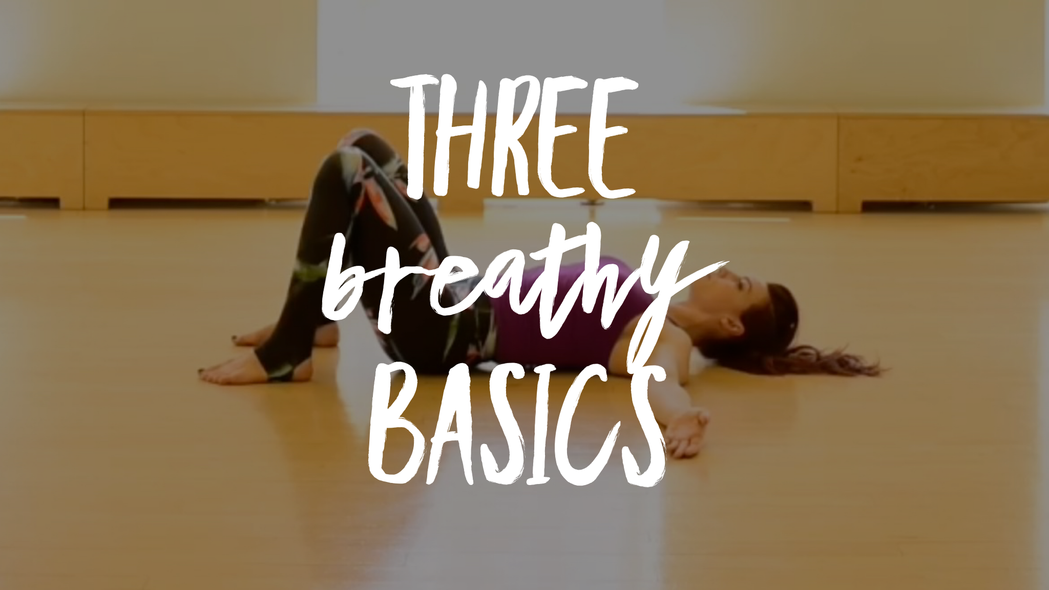 Have 6 minutes for three breathy Floor Flow moves?
