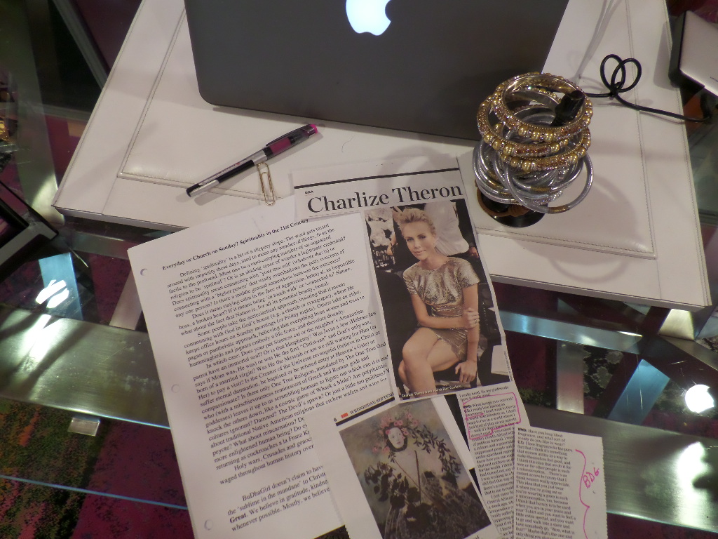 My desk.