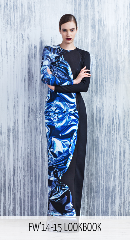LUBLU's crazy pretty digital gown....