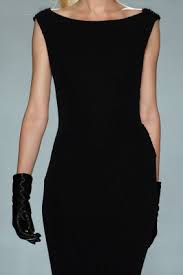 A chic little black dress.
