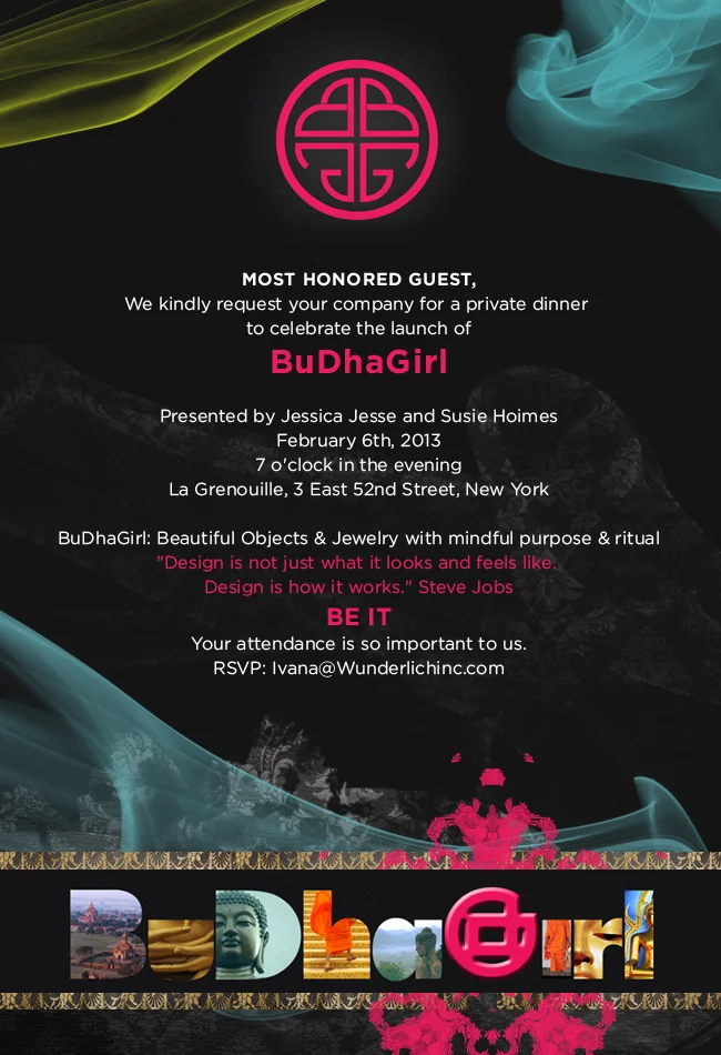 Start with a great invitation...this was an email...