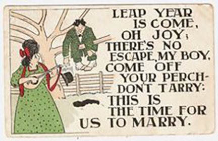 A funny ditty to sing to your sweetie...