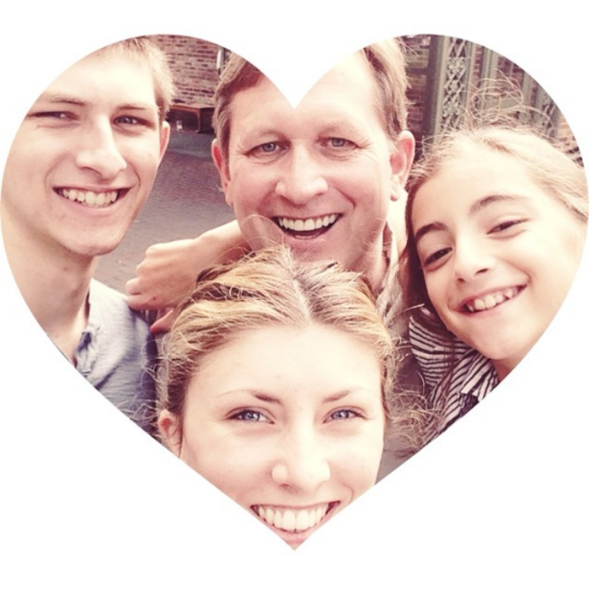 We love you, Daddy!