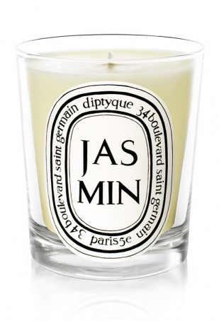 Enjoy a moment of calm with a beautifully fragrant Jasmine Candle by diptyque .