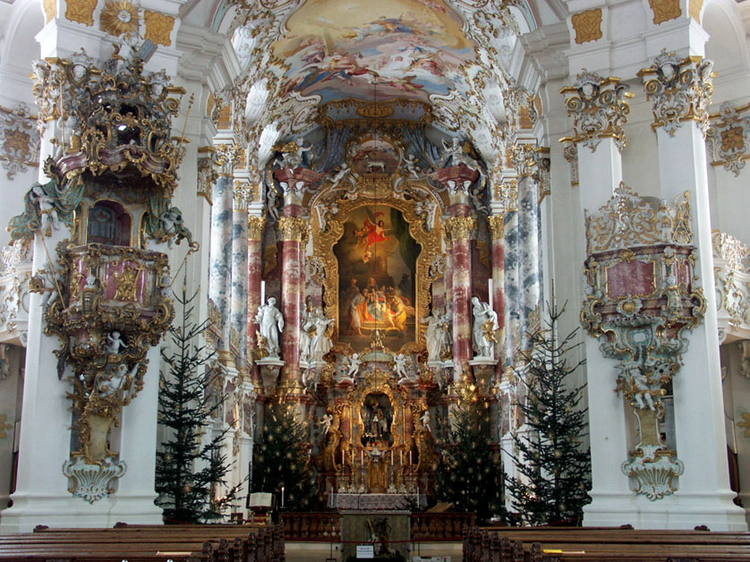 The Pilgrimage Church of Wies, Germany
