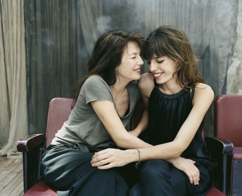 Jane Birkin and Lou Doillon 