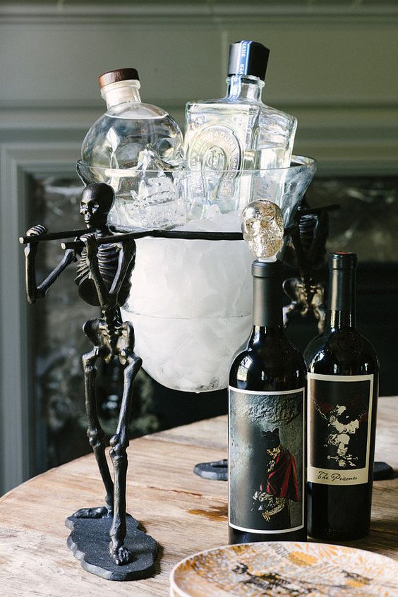Don't forget a little whimsy at the bar cart! 