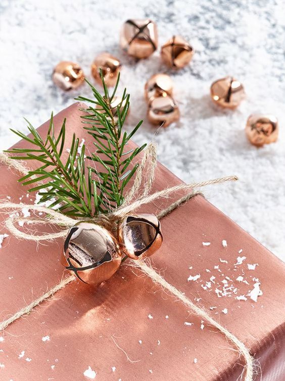We believe that the wrapping paper should be as thoughtfully composed as the present itself. Take the time to pick a beautiful paper, an interesting ribbon, and then top it off with something extra sweet like jingle bells, tree trimmings, a dried flower or a personal note. 