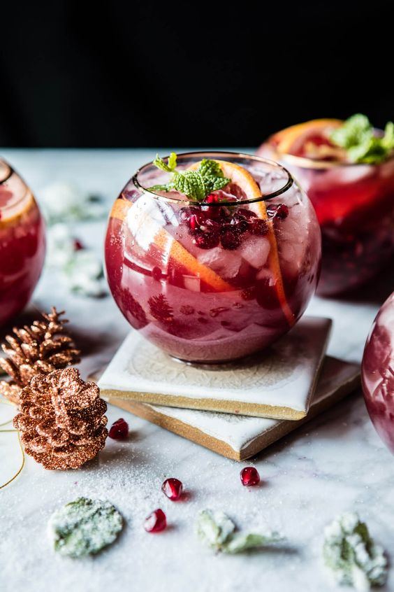 When all is finished, treat yourself. Pomegranate Ginger Paloma , anyone?