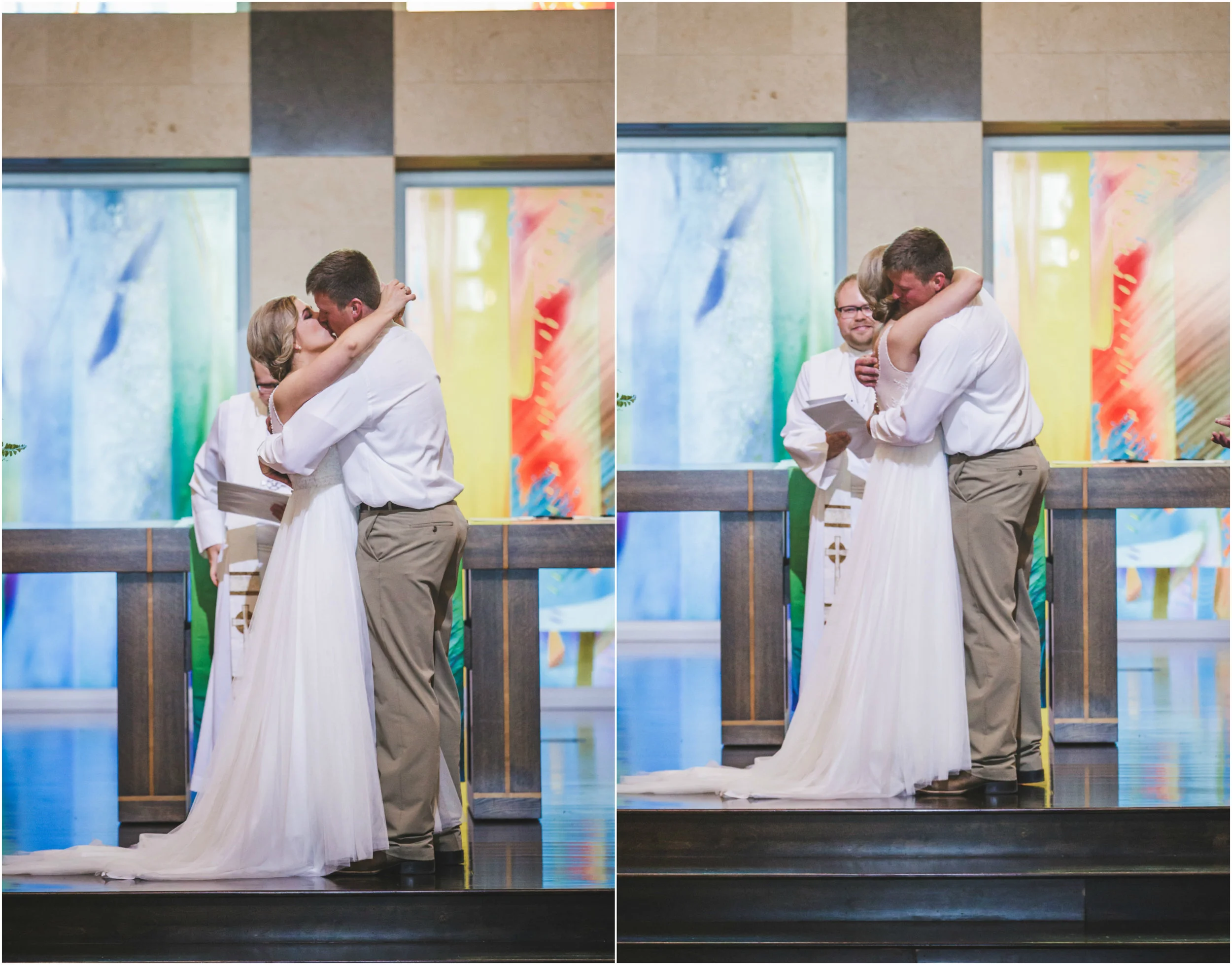 Sioux Falls Wedding First Kiss.jpg
