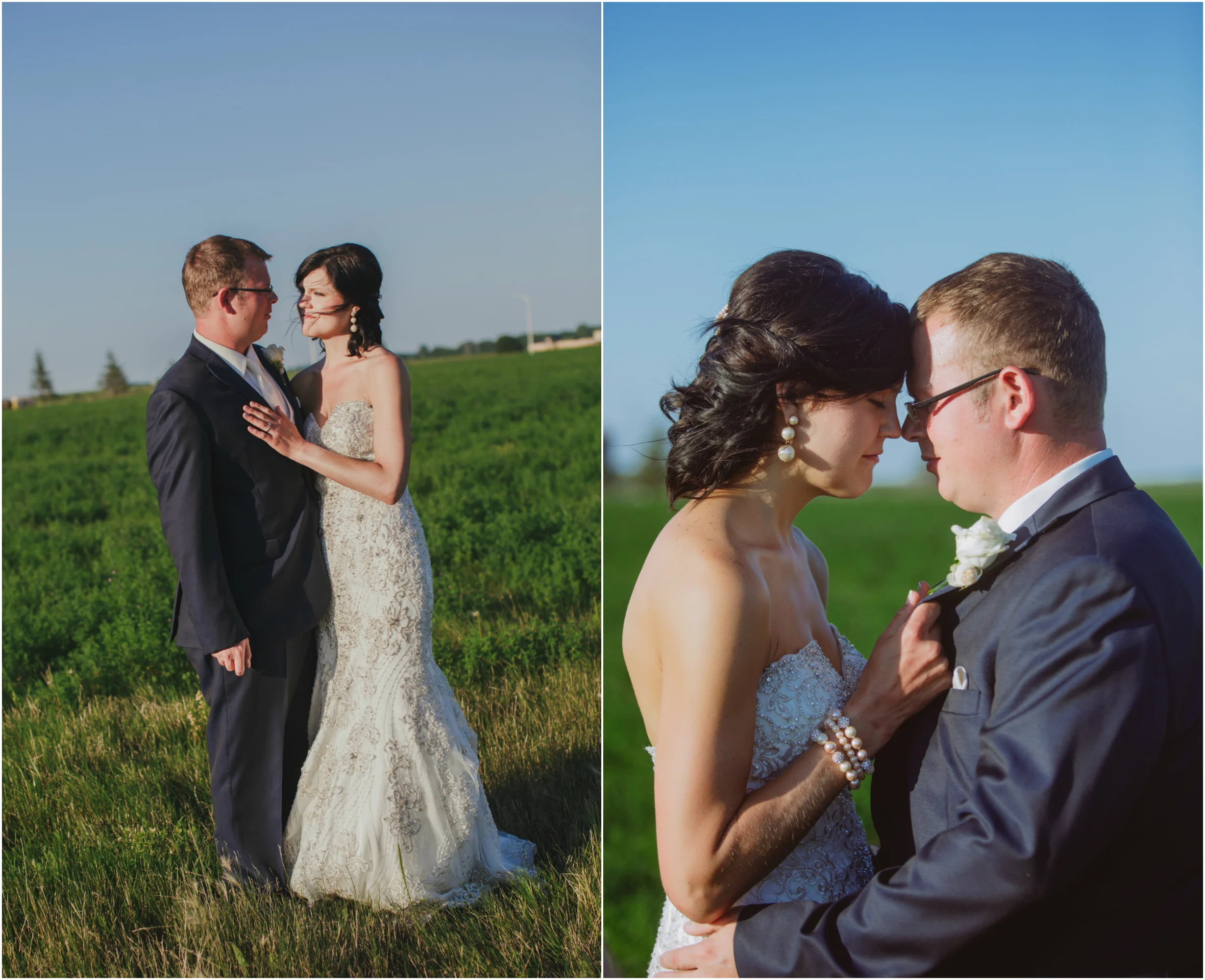 Clay and Cassandra Round Lake Vineyards Wedding - Sioux Falls Wedding Photographer