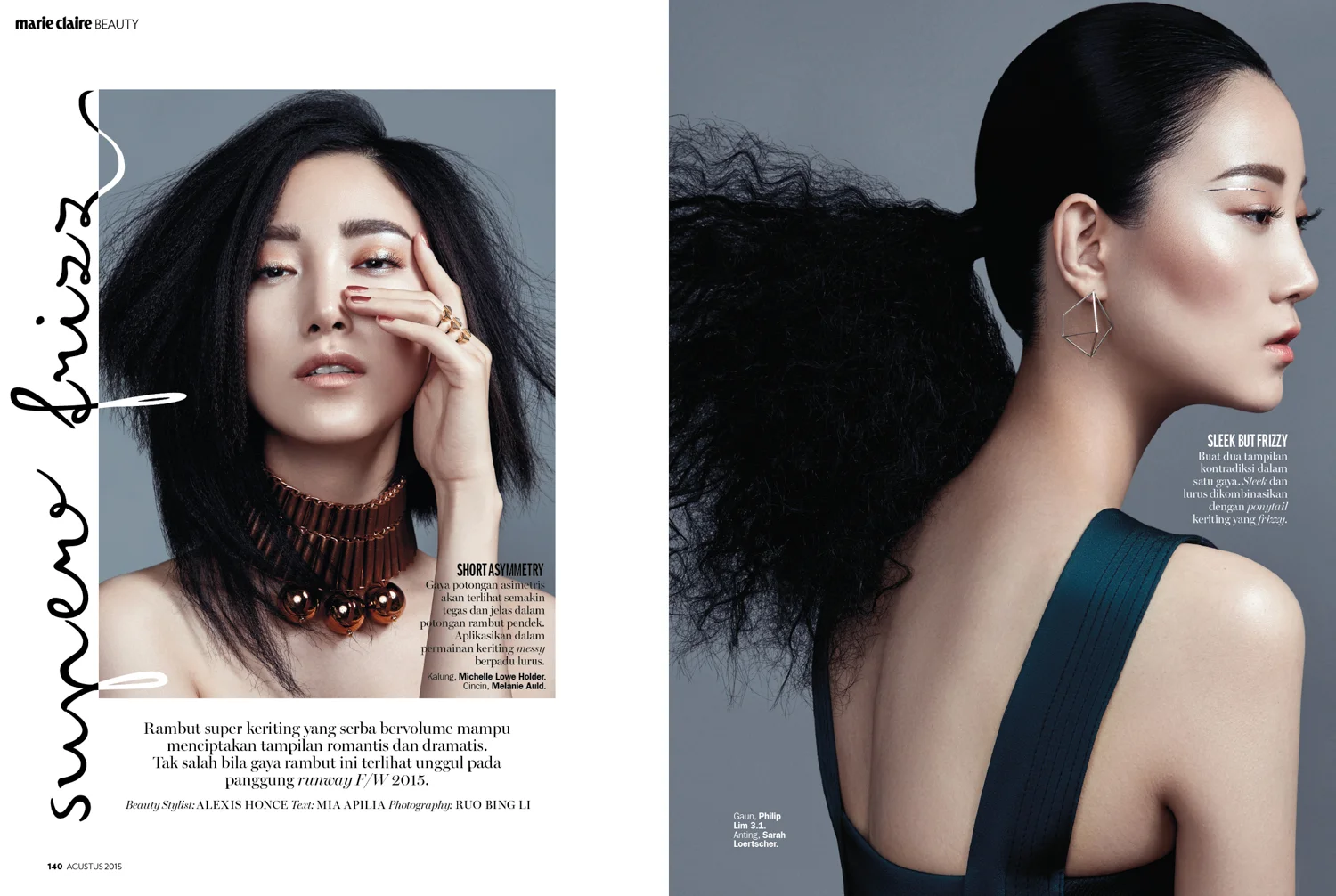 Marie Claire Indonesia Aug 2015