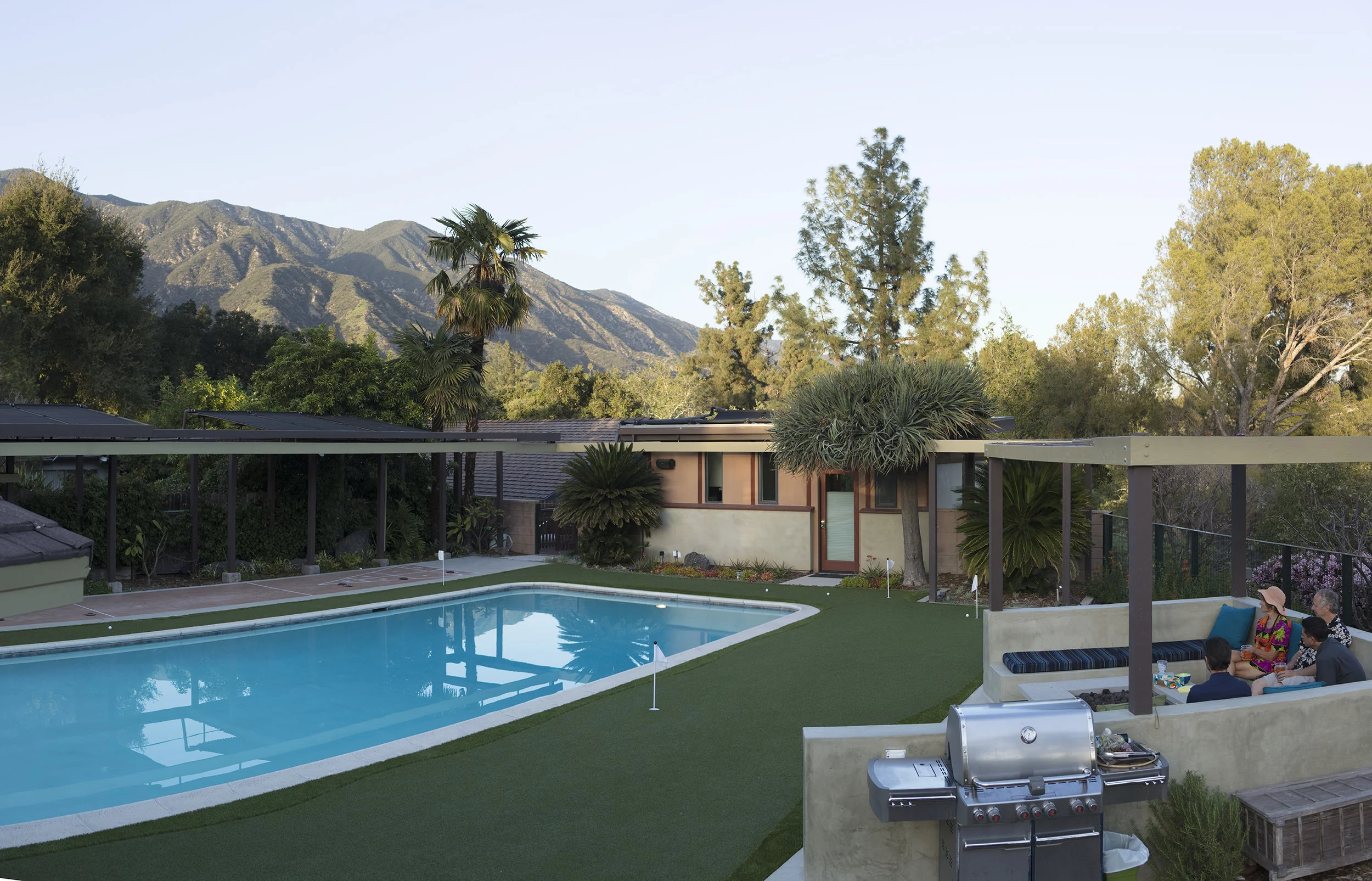 Pasadena Pool Area