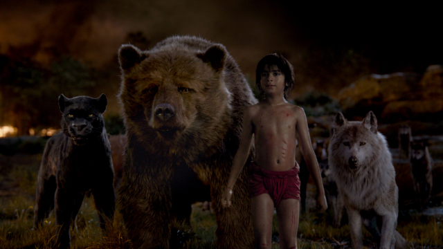 The visuals in 'The Jungle Book' have secured the visual effects prize
