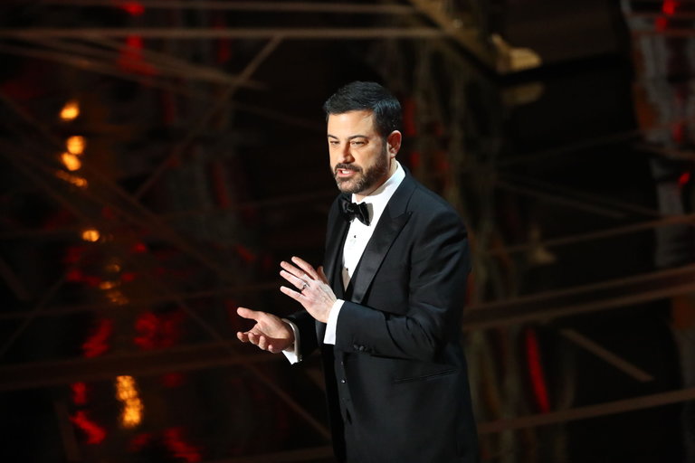 Jimmy Kimmel hosts the 89th Academy Awards