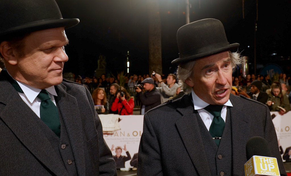 John C. Reilly had gotten some mentions for Stan & Ollie , but the Brits went for hometown boy Steve Coogan in Best Actor for the film, which was also nominated for Best British Film and Makeup