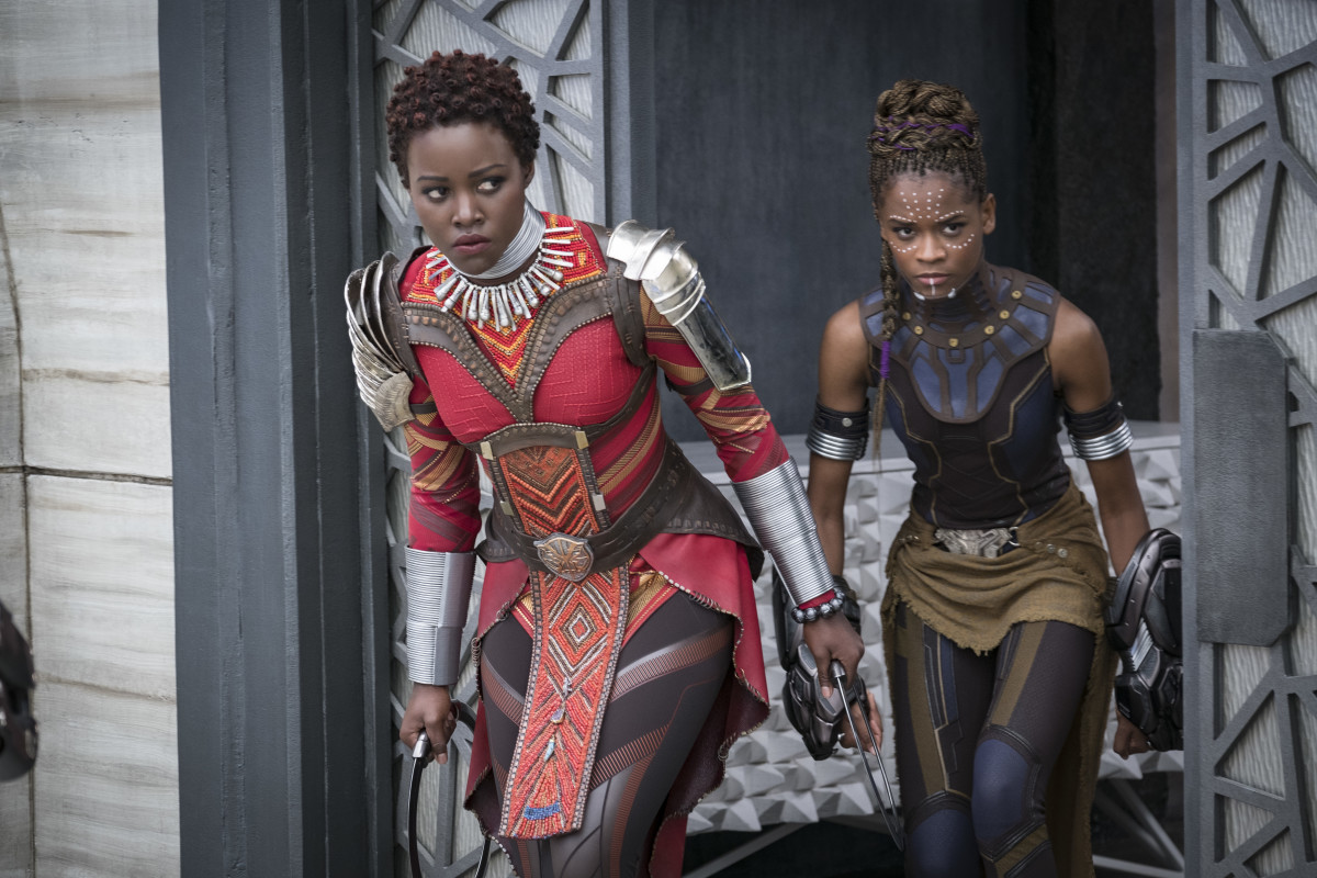 Costumes is between Black Panther and The Favourite