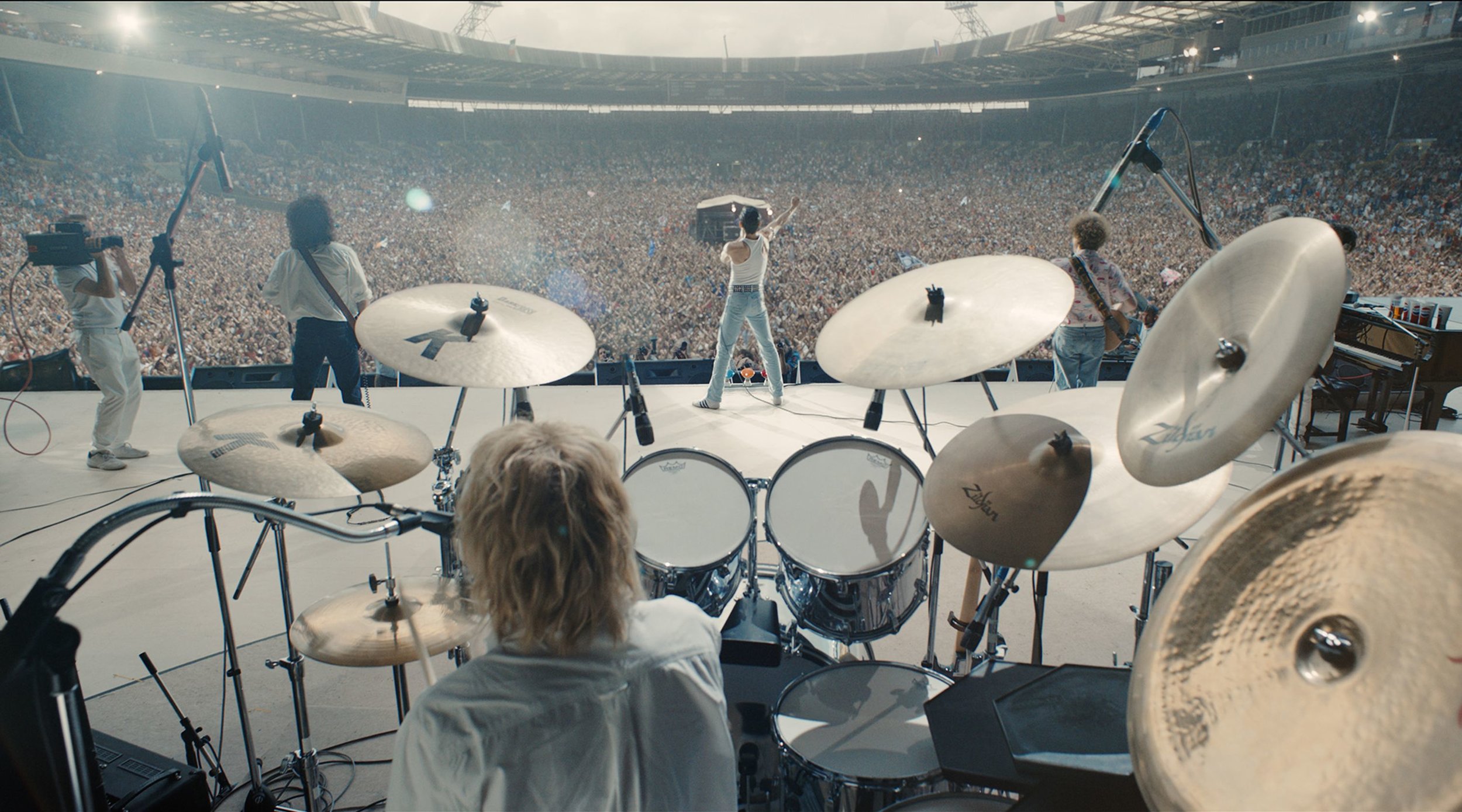 I’m guessing that the recreation of the Live Aid concert will win this category for Bohemian