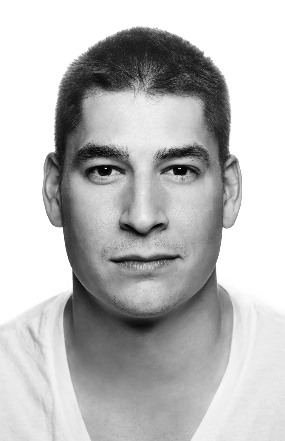 Man on white background