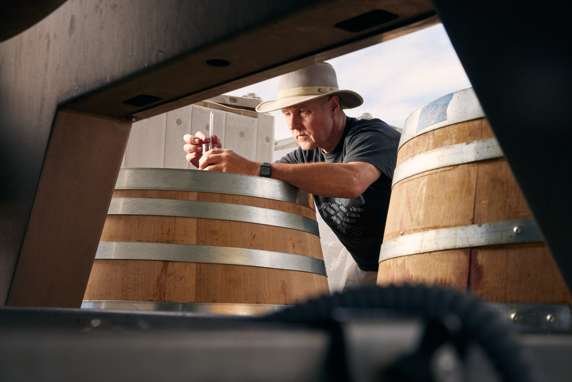 Lichen Winery in Booneville, Ca photographed by Seth Lowe