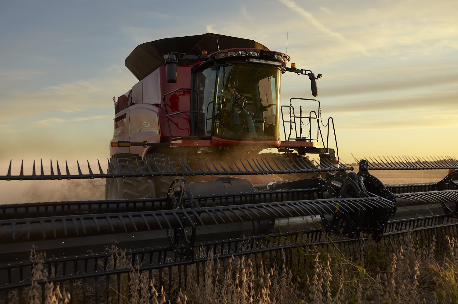  Corn and soybean harvest in Illinois 