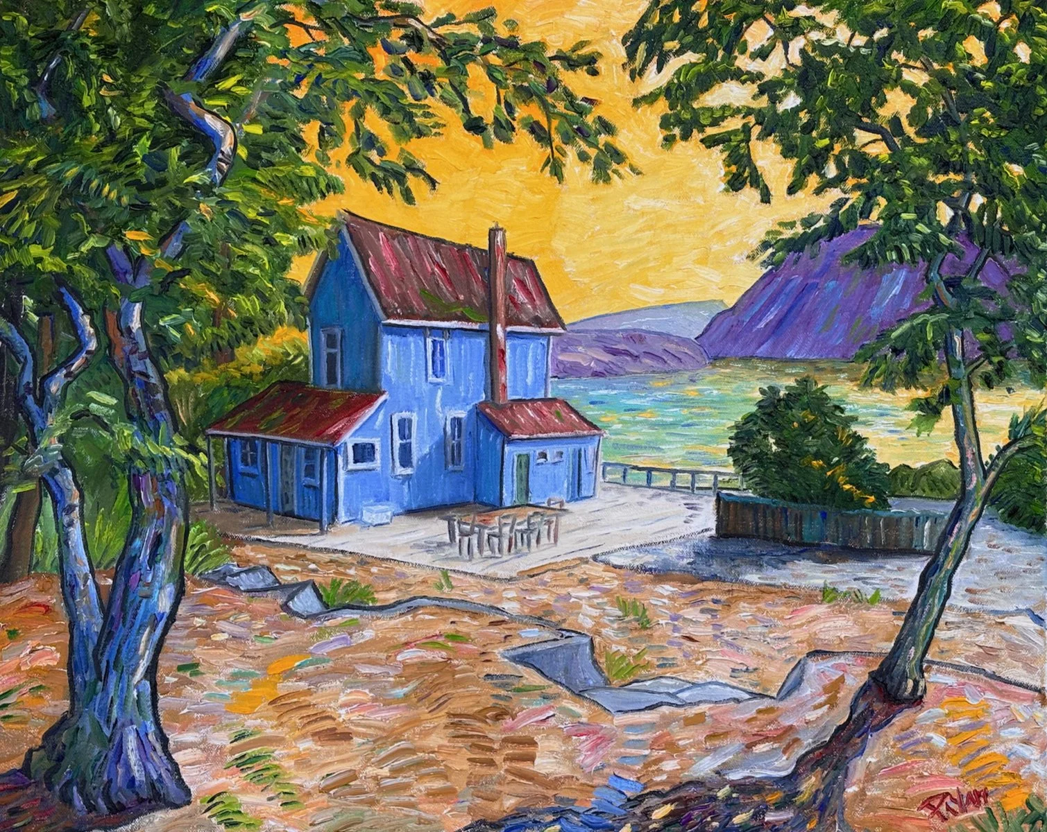 The Blue Buoy, Mayne Island