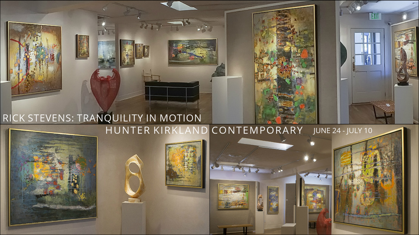 Rick's first solo exhibition of 2016, Tranquility in Motion , opens this Friday! Reception from 5-7pm