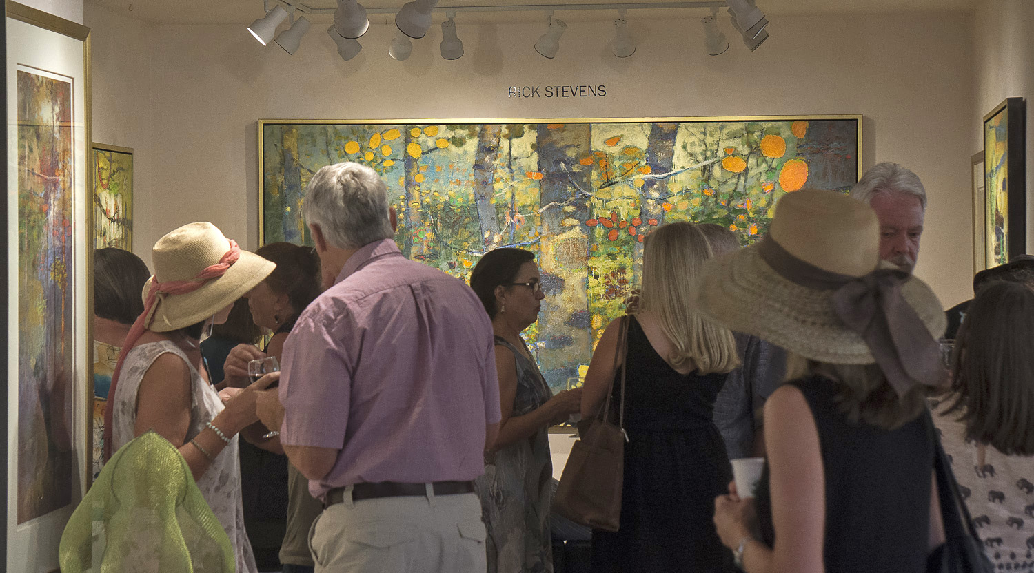 Thank you to Hunter Kirkland Contemporary for a wonderful opening night, and a beautiful show!