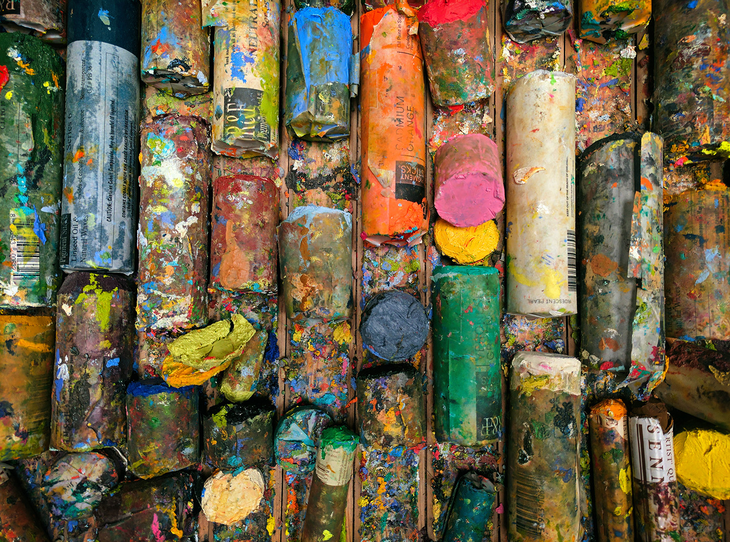 oil bars at the studio