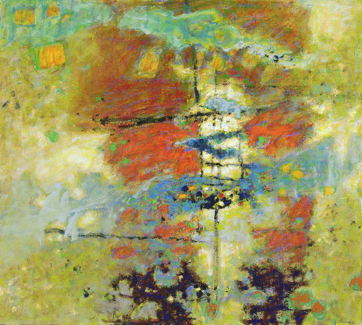 We Travel | oil on canvas | 36 x 40" | 2010