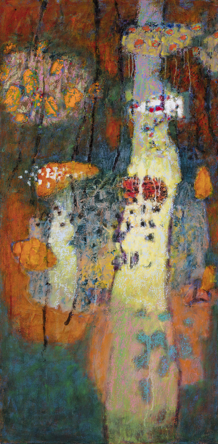 Unhindered | oil on canvas | 48 x 24” | 2018