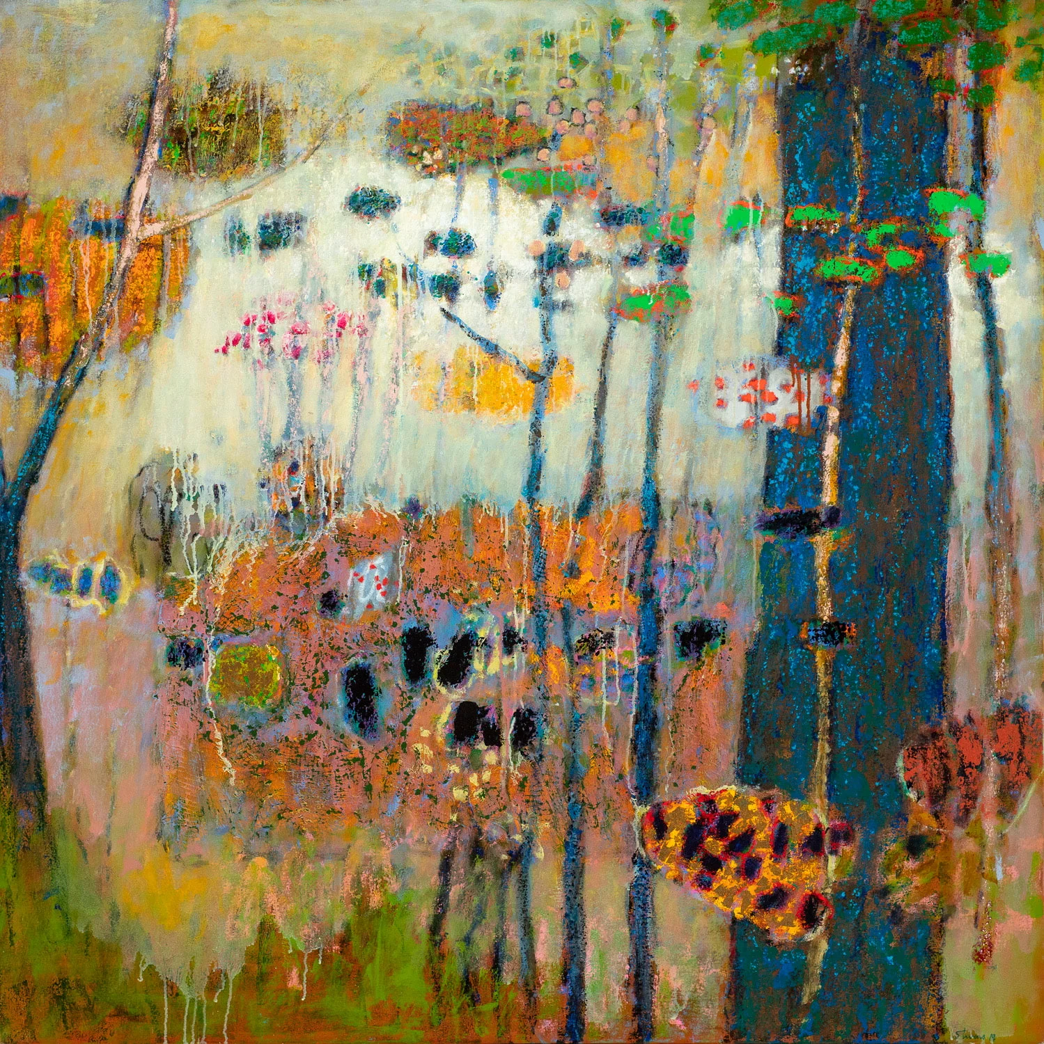 Living Chorus | oil on canvas | 48 x 48”