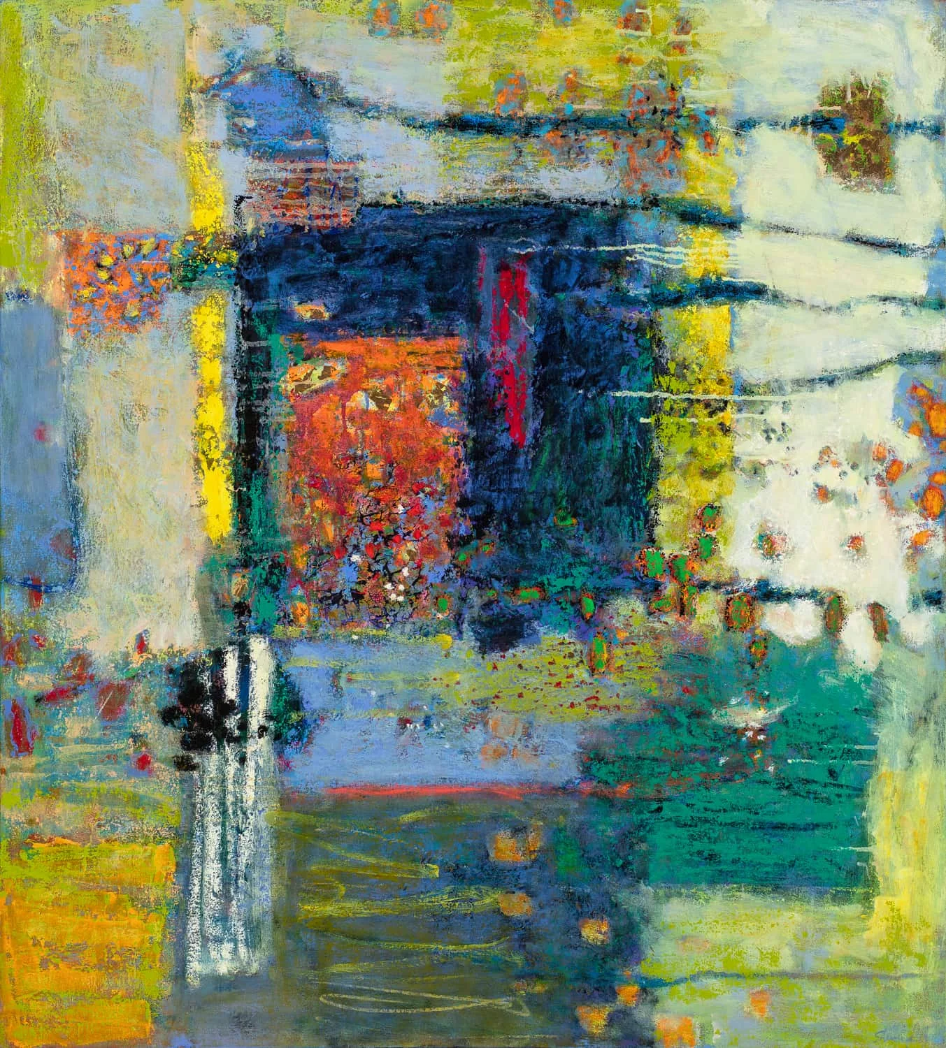 Many Segments of One | oil on canvas | 40 x 36”