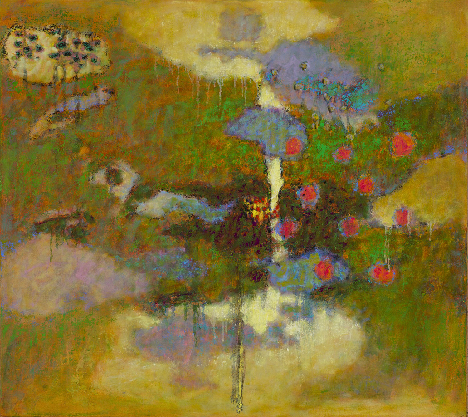 Lake Unto the Clouds | oil on canvas | 36 x 40" | 2015
