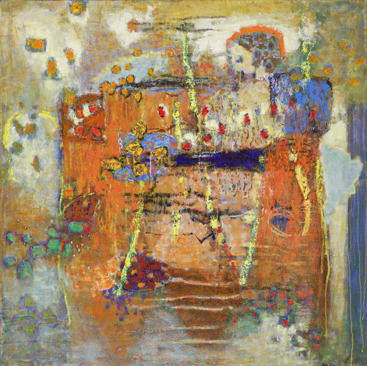 Relevant Patterns | oil on canvas | 48 x 48" | 2016