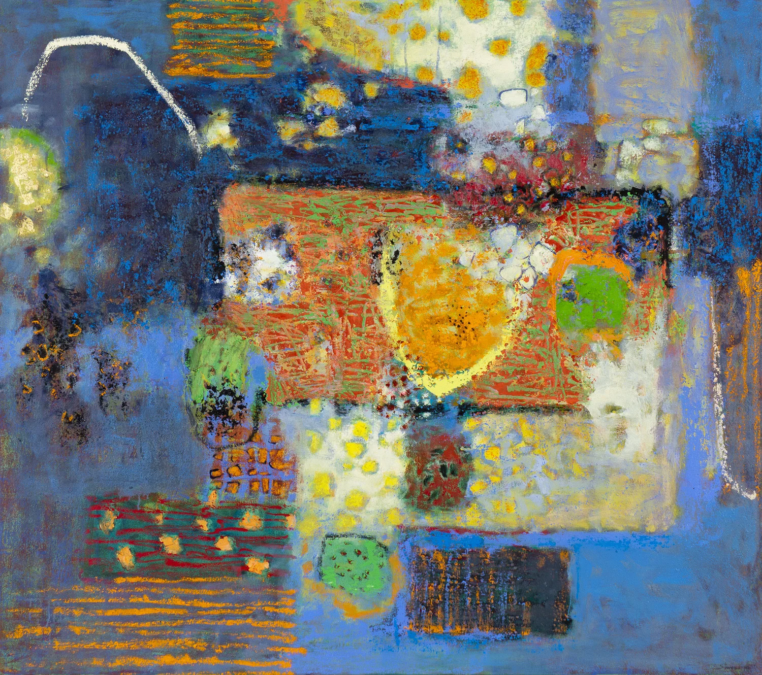 Spontaneous Reflection | oil on canvas | 42 x 48” | 2019