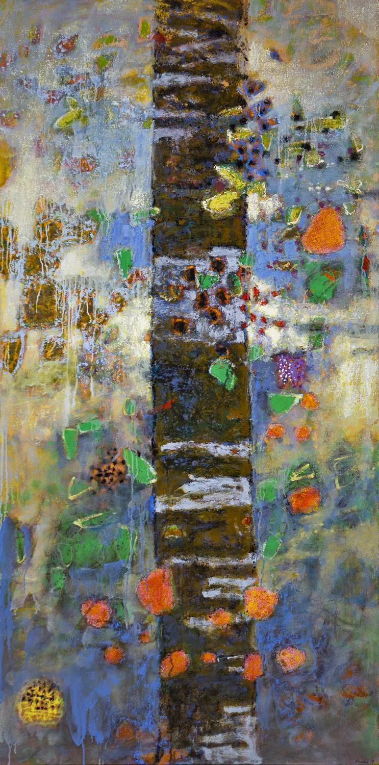 Moment of Gratitude II | oil on canvas | 72 x 36” | 2019