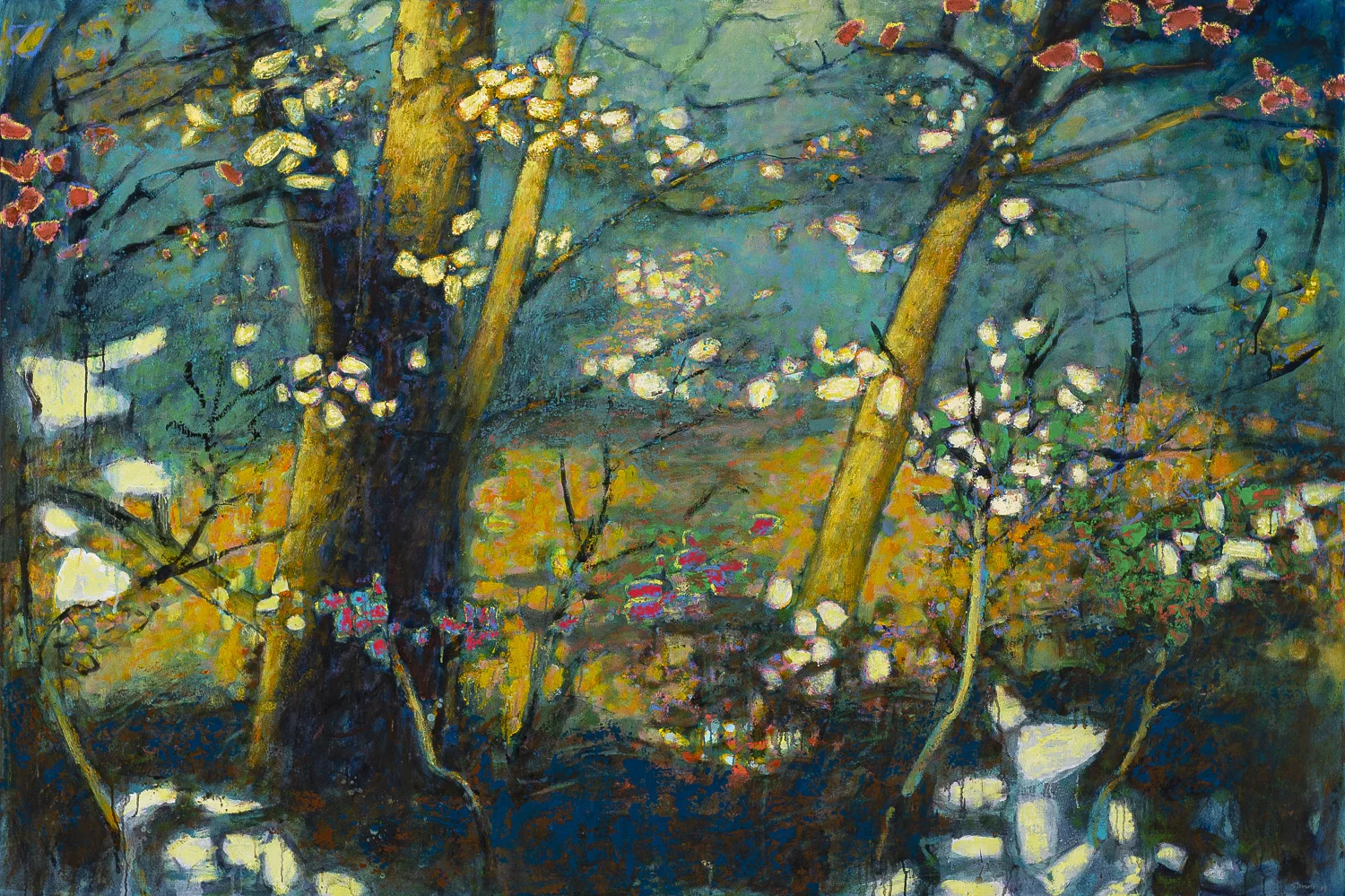 Luminous Numinous | oil on canvas | 48 x 72” | 2019