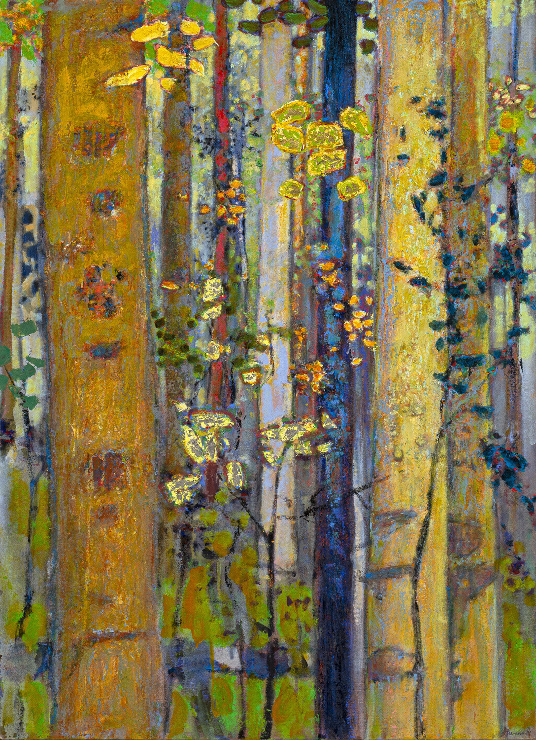 Patterns of the Forest | oil on canvas | 44 x 32” | 2019