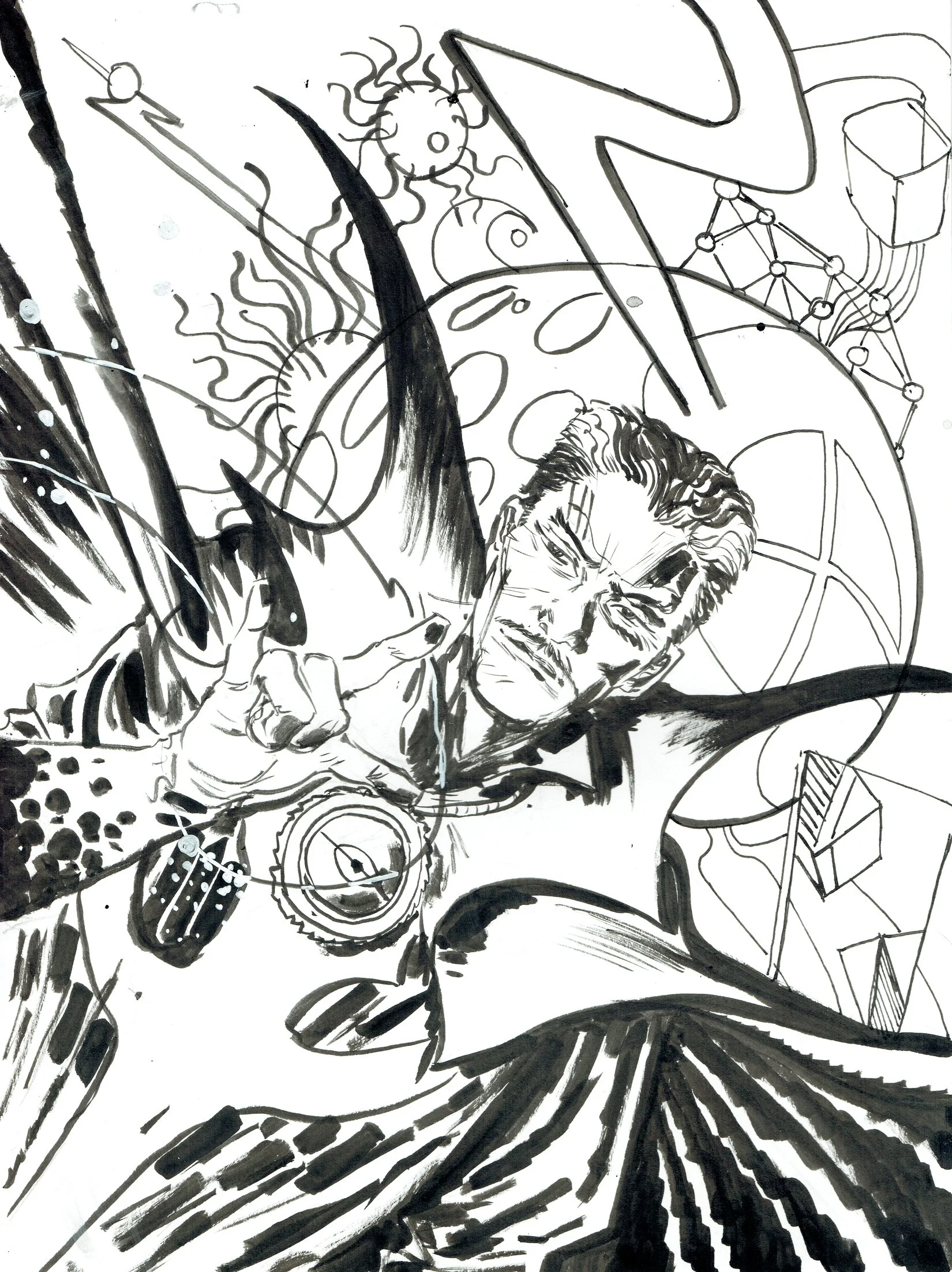 Image of Dr. Strange Original Art