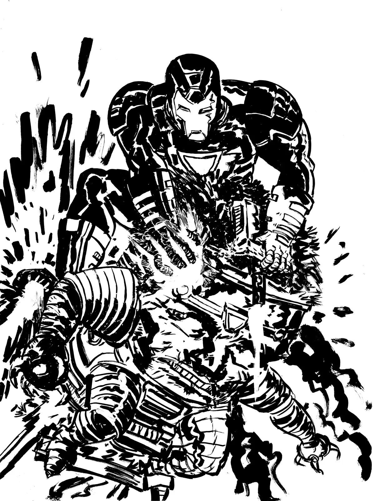 Image of Iron Man vs M.O.D.O.K