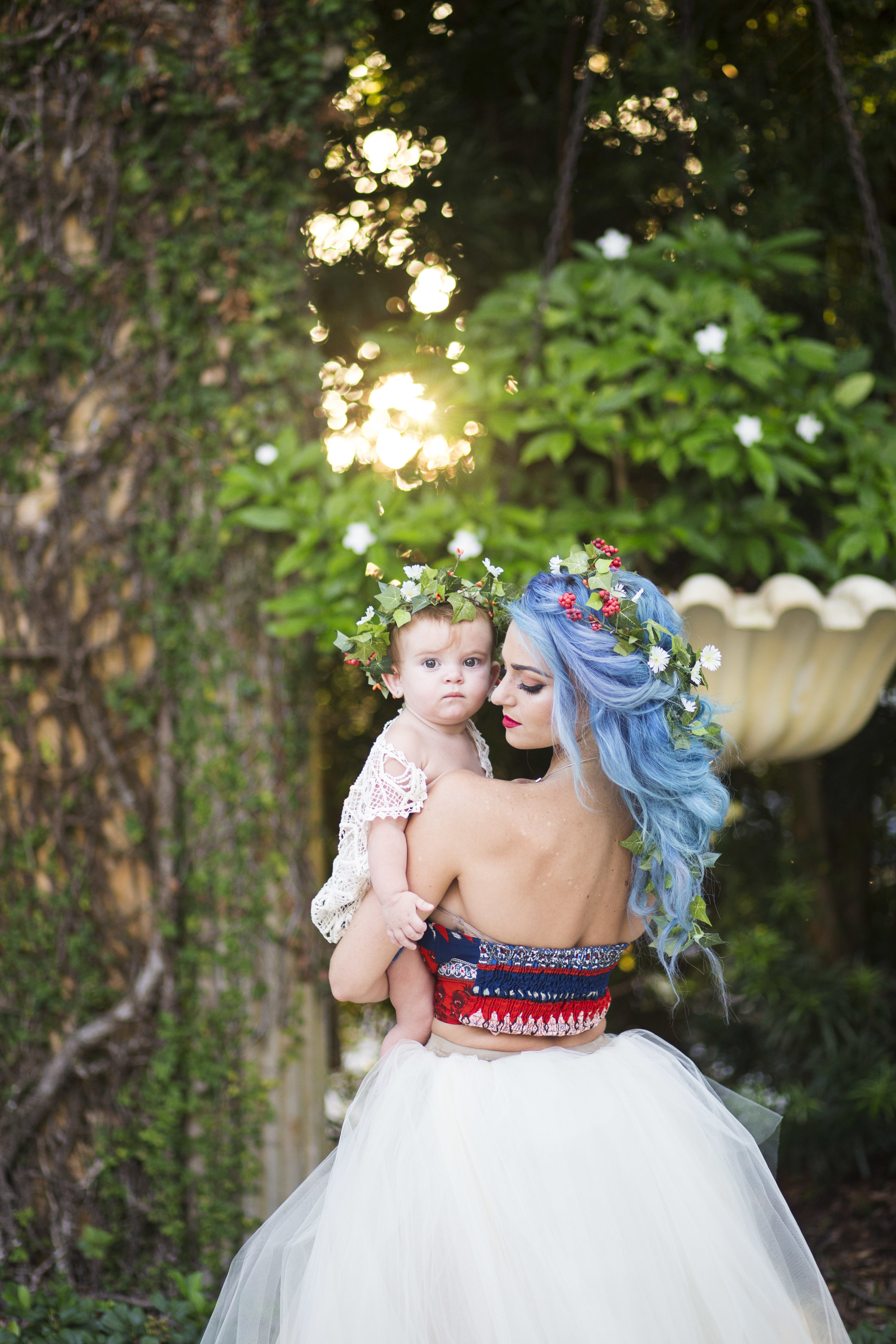 Bohemian Mother and Daughter, Clearwater FL