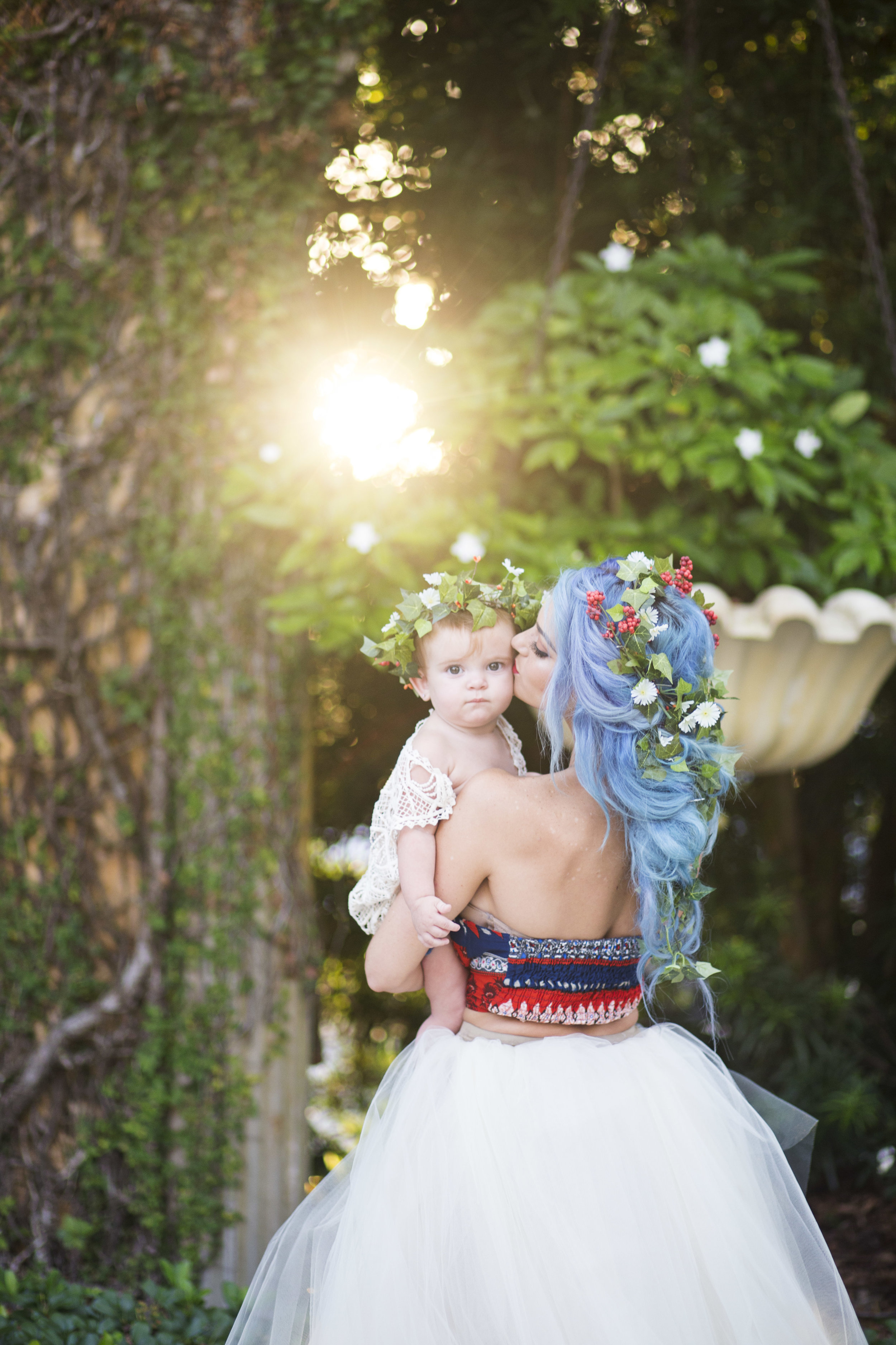 sunrise motherhood session in clearwater fl