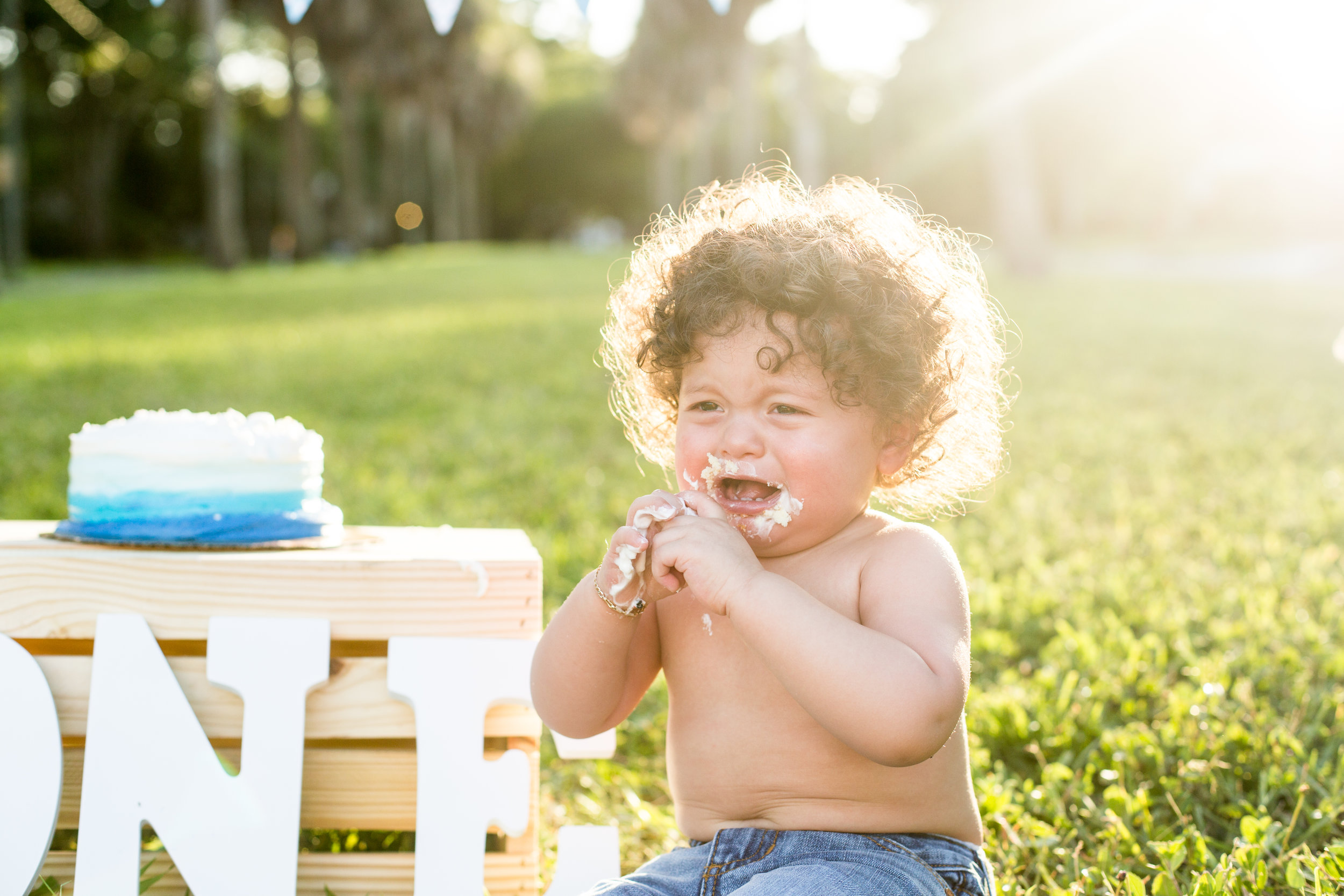 cake smash session, st.pete fl